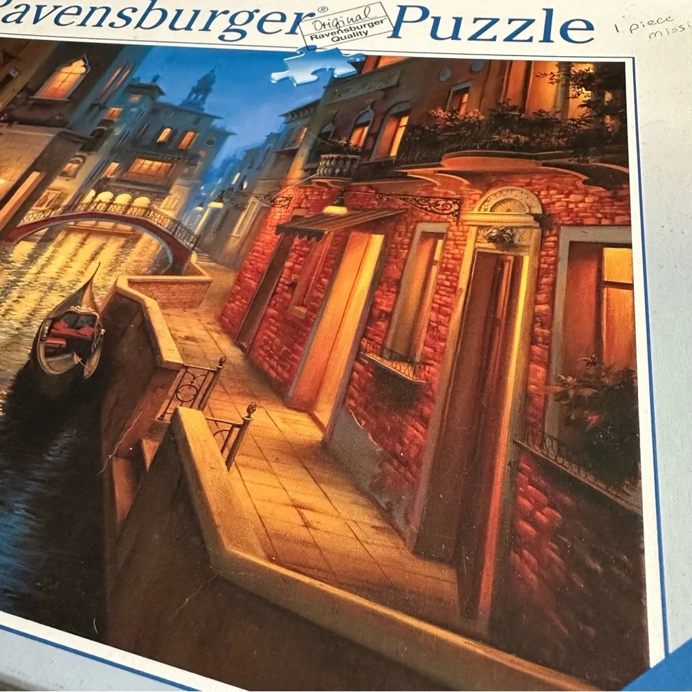 RAVENSBURGER 1500pc puzzle Venice canals